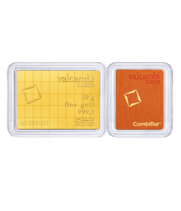 Valcambi 999.9 Gold Bar 50 x 1.00g CombiBar (Multicard) - Image 4