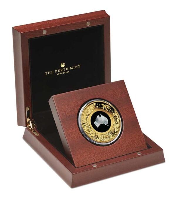 2024 $200 Great Southern Land 2oz Gold Proof Mother of Pearl Coin