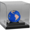 2022 $5 Blue Marble Endangered Meteorite Rose Gold 3oz Silver Coin - Image 7