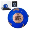 2022 $5 Blue Marble Endangered Meteorite Rose Gold 3oz Silver Coin - Image 5