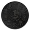 2023 Aztec Calendar 1oz Silver Colourised Mexico Libertad Coin - Image 2