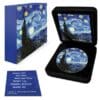 2024 $1 Starry Night 1oz Silver American Eagle Coloured Coin - Image 3