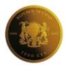 2024 Cannabis - Jamaica Flag 1oz Gilded Colourised Silver Coin - Image 3