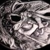 2025 2000 Francs CFA The Headless Horseman 2oz Silver Antiqued High Relief Coin - Image 4