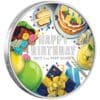 2023 $1 1oz .9999 Silver Proof Coloured Happy Birthday Coin - Image 3
