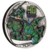 2024 $2 TMNT 40th Anniversary 2oz Silver Antiqued Coloured Coin
