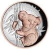 2024 $8 Australian Koala 5oz Silver Proof High Relief Gilded Coin - Image 2