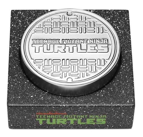 2024 $2 TMNT 40th Anniversary 2oz Silver Antiqued Coloured Coin - Image 6