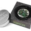 2024 $2 TMNT 40th Anniversary 2oz Silver Antiqued Coloured Coin - Image 5