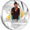 James Bond Roger Moore Silver Proof Eight-Coin Collection - Image 8
