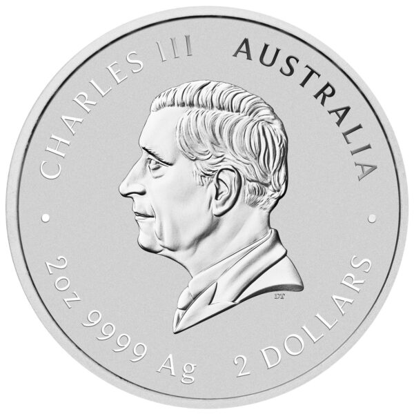 2025 2oz Silver Year of the Snake Perth Mint Coin - Image 3