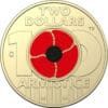2018 $2 Armistice Centenary Remembrance Day C Mint Mark Coin On Card - Image 2