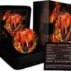 2019 Burning Elephant 1oz Silver Coloured Ruthenium South Africa Coin - Image 2