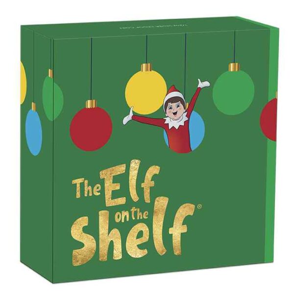 2022 The Elf on the Shelf 1/2oz Silver Proof Perth Mint Coin - Image 2