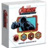 2023 $2 Marvel Avengers 60th Ann. Black Panther 1oz Silver Colorized Proof Coin - Image 3