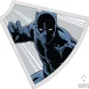 2023 $2 Marvel Avengers 60th Ann. Black Panther 1oz Silver Colorized Proof Coin