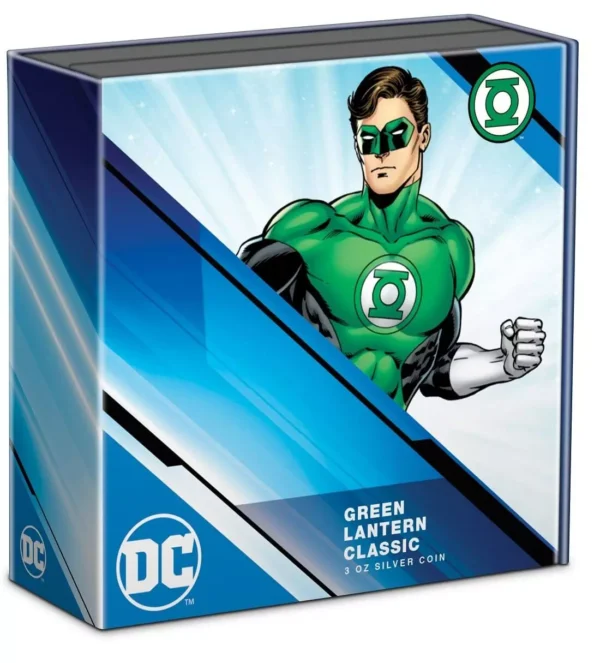 2023 $2 DC Classics Comics Green Lantern 1oz Silver Coin - Image 5