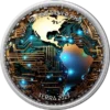 2023 Cyber Earth II Metaverse Series 1oz $2 Silver Coin