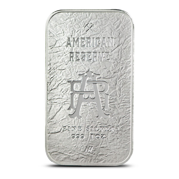 Columbia Goddess 1oz Silver American Reserve .999 Bar - Image 3