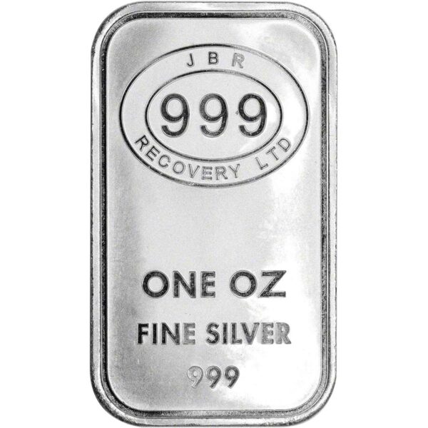 Icons of Britain 1oz Silver JBR Recovery Ltd Bar