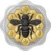 2024 €5 Maltese Bee 1oz Silver Malta BU High Relief Coin