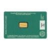 1g Happy Birthday C.Hafner 999.9 Minted Gold Bar with Assay Card - Image 2