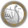 2018 $20 Norse Figureheads The Dragon's Sail Silver Coin