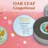 2019 Gingerbread Man Candy Sweater Germania Oak Leaf 1oz Silver Coin Bejewelled - Image 5