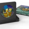 2021 $1 Marge & Maggie Night Coloured & Ruthenium 1oz Silver Coin - Image 3