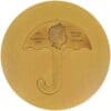 2022 $1 Dalgona Honeycomb Squid Games Umbrella 2oz Silver Coin - Image 3
