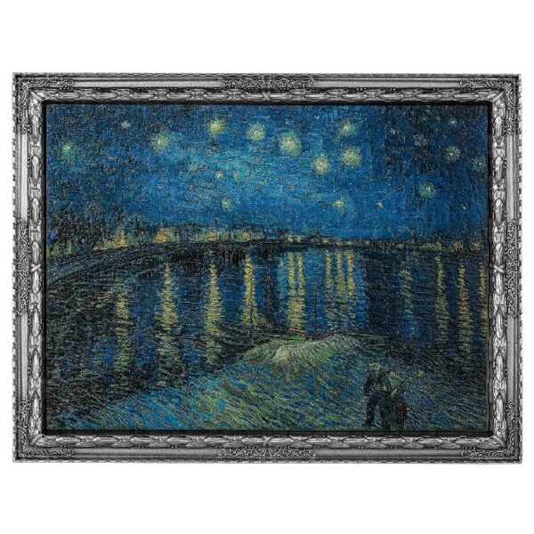 2022 Starry Night Over The Rhone Vincent Van Gogh 2oz Silver Coin