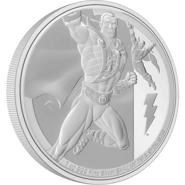 2023 $2 DC Classics Shazam 1oz Silver Coin