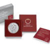 2023 €10 The Language of Flowers The Forget-Me-Not Silver Coin - Image 3
