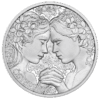 2024 €10 The Language of Flowers Series - Violet Silver Coin - Image 2