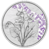 2024 €10 The Language of Flowers Series - Violet Silver Coin