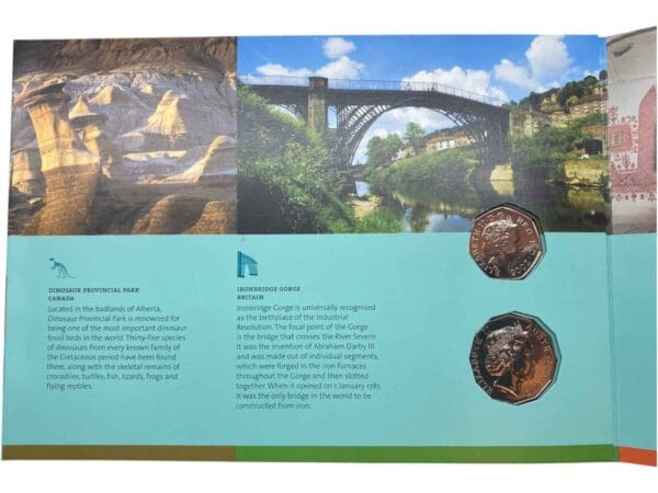 2005 World Heritage Sites Royal Australian Mint & Royal Mint PNC - Image 4