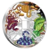 2025 Snake Quadrant Chinese Lunar Year 1oz Silver 4 Coin Set - Image 2