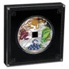 2025 Snake Quadrant Chinese Lunar Year 1oz Silver 4 Coin Set - Image 5