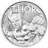 2018 $1 Thor™ Marvel Series Tuvalu 1oz Silver BU Carded Coin - Image 2