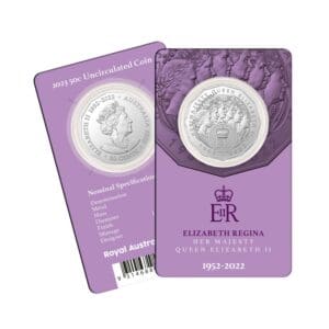 2023 50c Elizabeth Regina – HM Queen Elizabeth II Commemoration UNC Coin