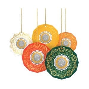 1 x 2024 50c Festive Florals Christmas Decorative Carded Coin