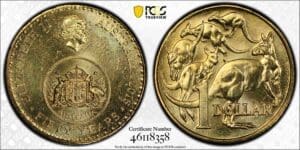 MS67 2016 $1 Changeover - 50th Anniversary of Decimal Currency