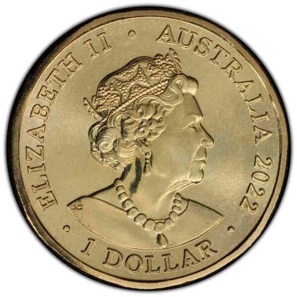 MS67 2022 $1 Great Crux X Australian Coin Hunt Coloured Coin - Image 2