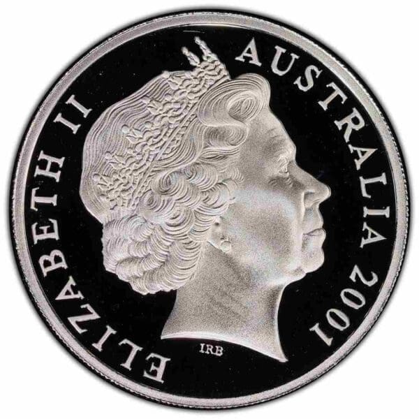 PR69DCAM 2001 20c Tasmania Centenary of Australian Federation Proof Coin - Image 2