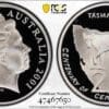 PR69DCAM 2001 20c Tasmania Centenary of Australian Federation Proof Coin
