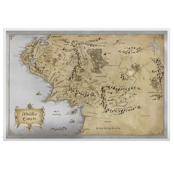 The Lord Of The Rings - Middle Earth 35g Premium Silver Foil - Cracked Case - Image 2
