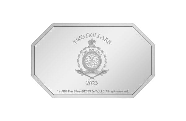 2023 $2 UFC® 30th Anniversary 1oz Silver Proof Coin - Image 5