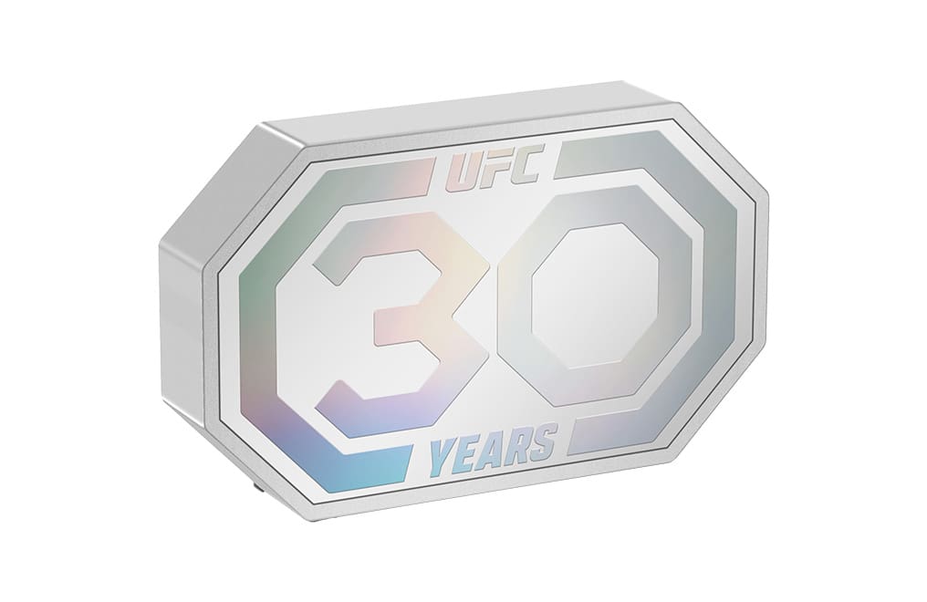 2023 $2 UFC® 30th Anniversary 1oz Silver Proof Coin