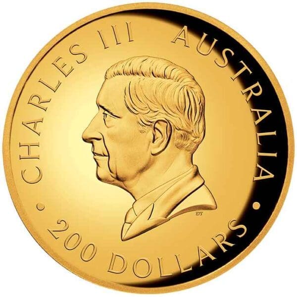 2025 Australian Kangaroo 2oz Gold Proof High Relief Coin - Image 3