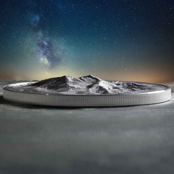 2017 $25 Seven Summits Mt. Everest 5oz Silver Proof Coin - Image 5